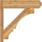 Ekena Millwork Balboa Rough Sawn Craftsman Outlooker, Western Red Cedar, 8"W x 32"D x 32"H OUT08X32X32BOA04RWR - alternate 3
